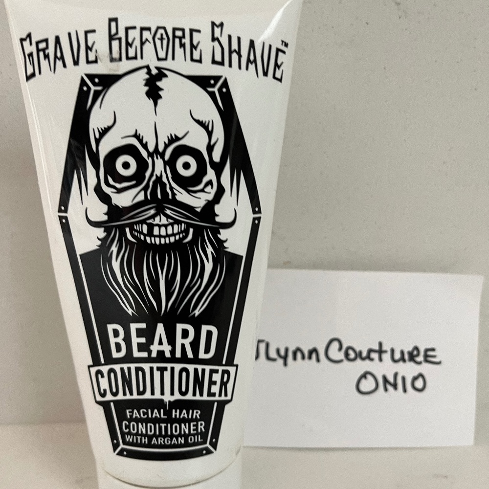 New Grave Before Shave beard conditioner argon oil,Grave before shave Dad gift